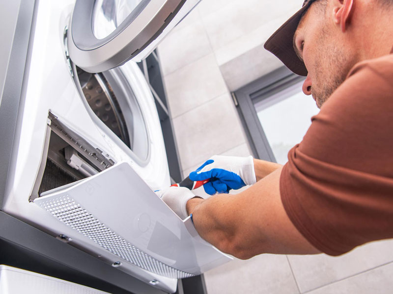 Washer dryer repair